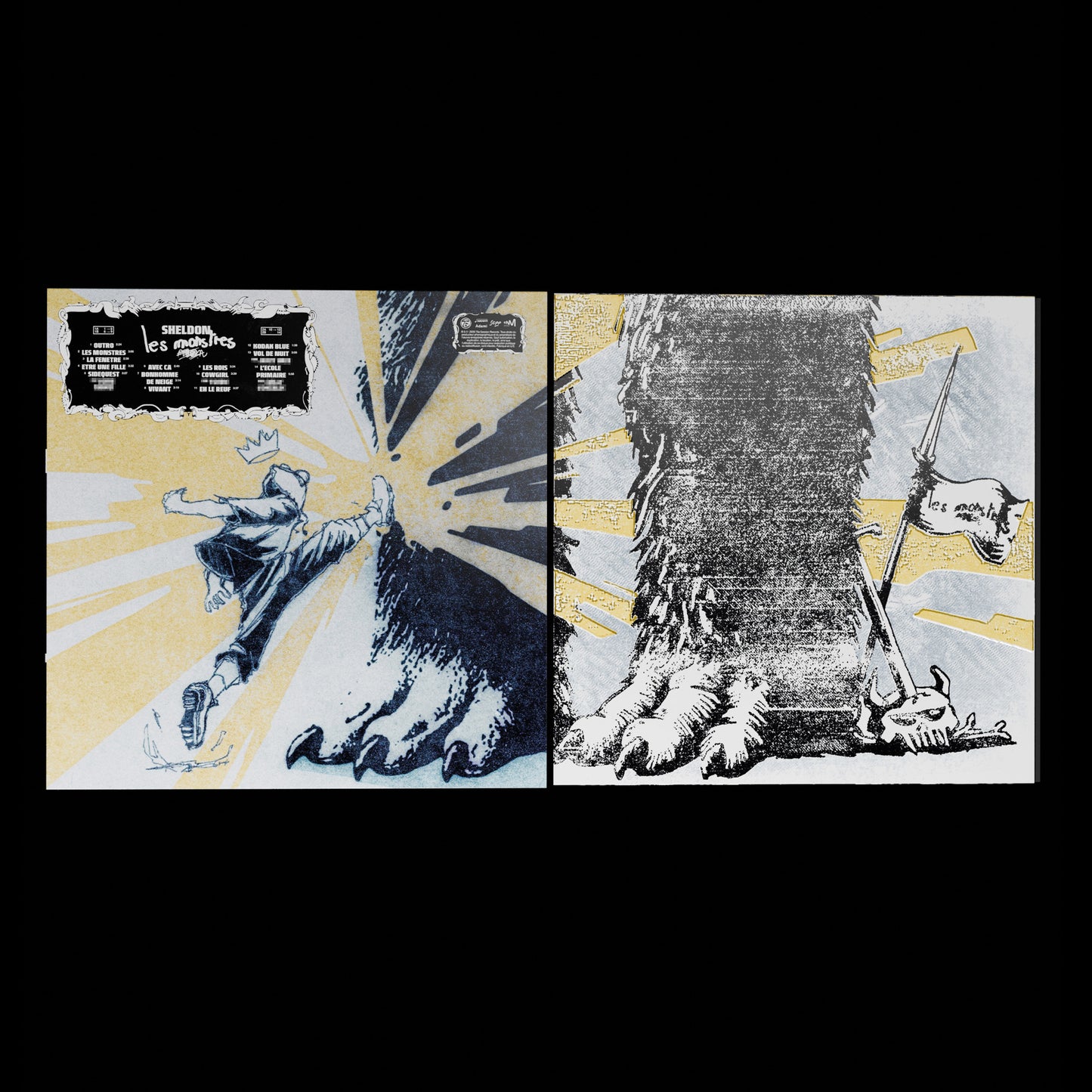 Double vinyle "Les Monstres"